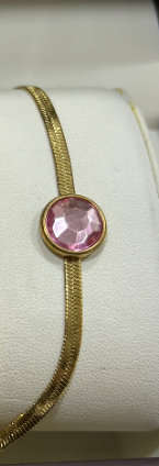 ✨ Bracelets en acier inoxydable – HER✨MES ROSE